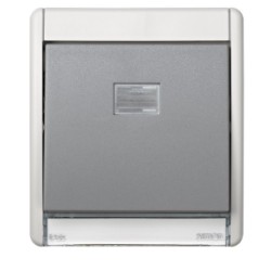 MARCO CON TECLA SIMPLE GRIS...
