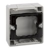 BASE CAJA ESTANCA GRIS 1 ELEMENTO S.44 AQUA