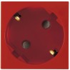 BASE SCHUKO C/PROTECCION-2 MOD ROJO 45132 SVM