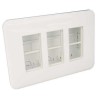 PUESTO TRABAJO EMPOTRAR 3F X 4 MOD. BL