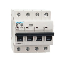 MAGNETOTÉRMICO 4P 10A C 6KA