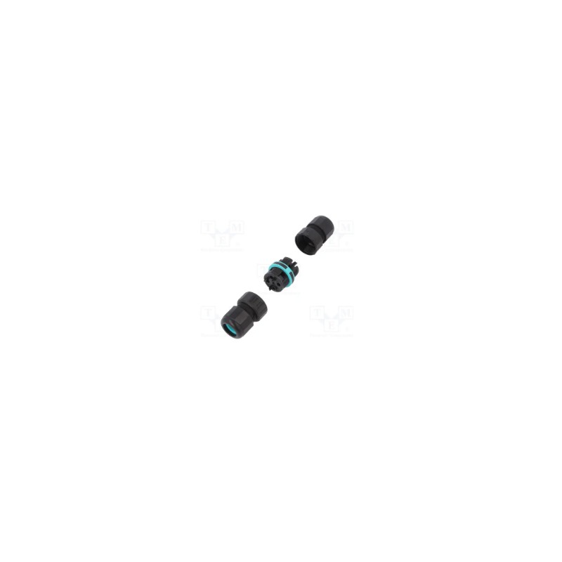 CONECTOR EMPALME 3P IP68