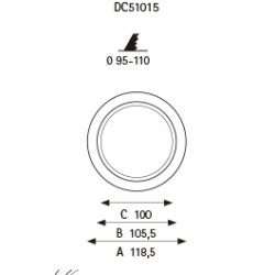 ARO ALUM PARA REF. 51015 5 NO DRIVER