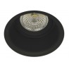 EMPOT.FIJO REDONDO AMBIENTE  NEGRO HV