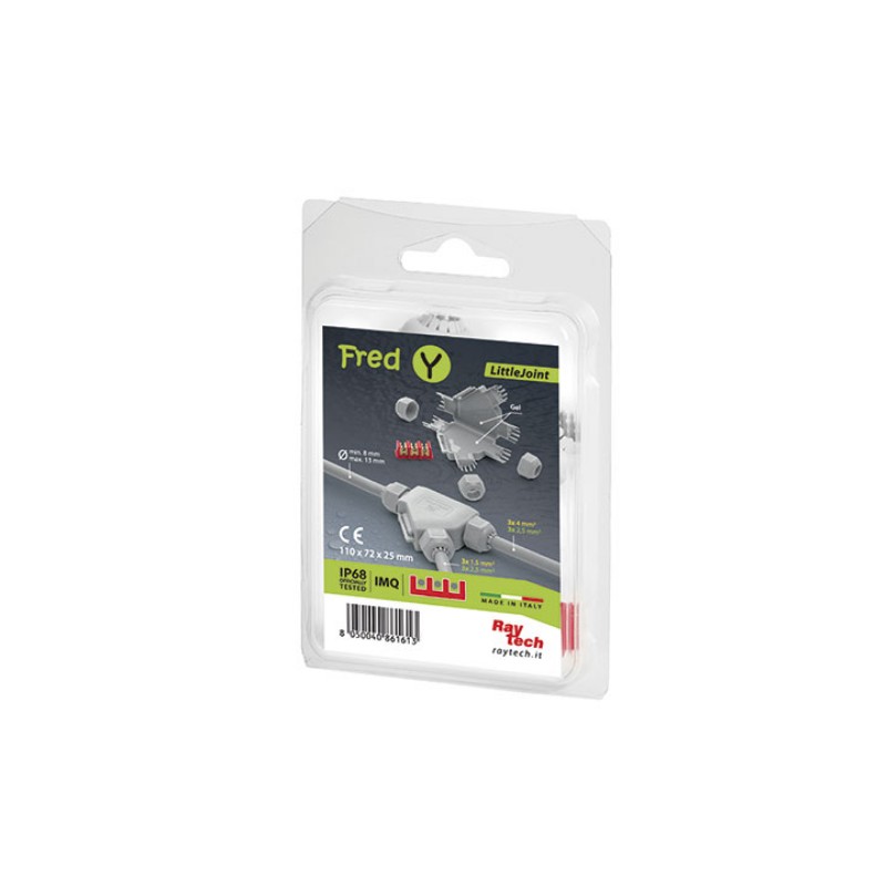 MINI TORPEDO DERIV. C/GEL IP68 C/CONECT