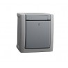 Conmutador 10a 250v ip54 gris