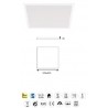 PANEL LED 60x60 BLANCO TEC. 6000K 40W HV